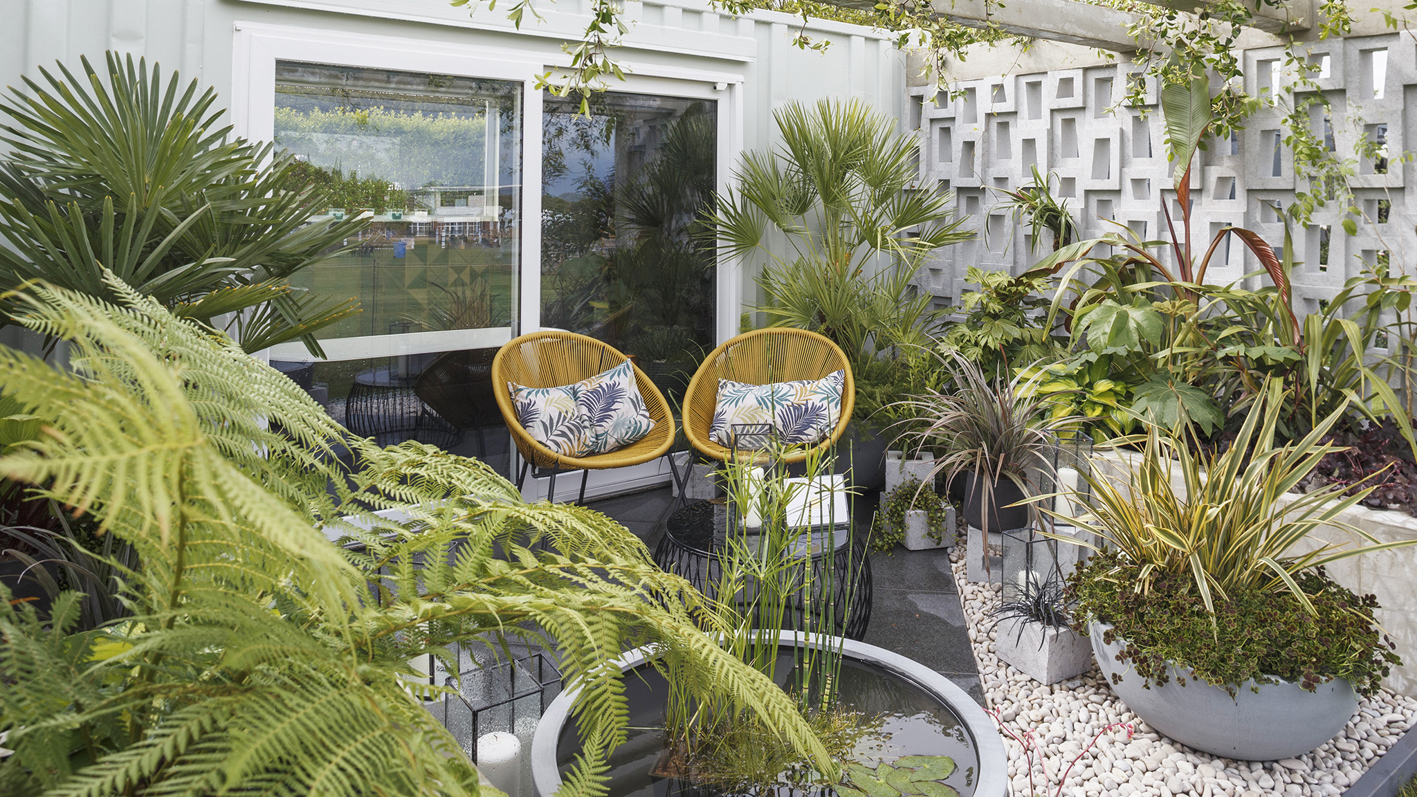 Furnish with foliage: statement plants for a balcony or patio