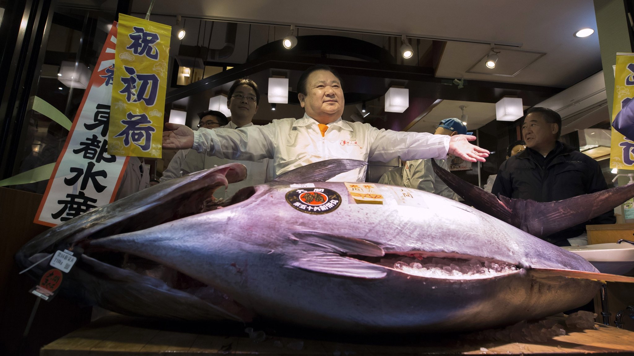 Japan’s ‘King of Tuna’ snaps up 637,000 fish to retain his crown