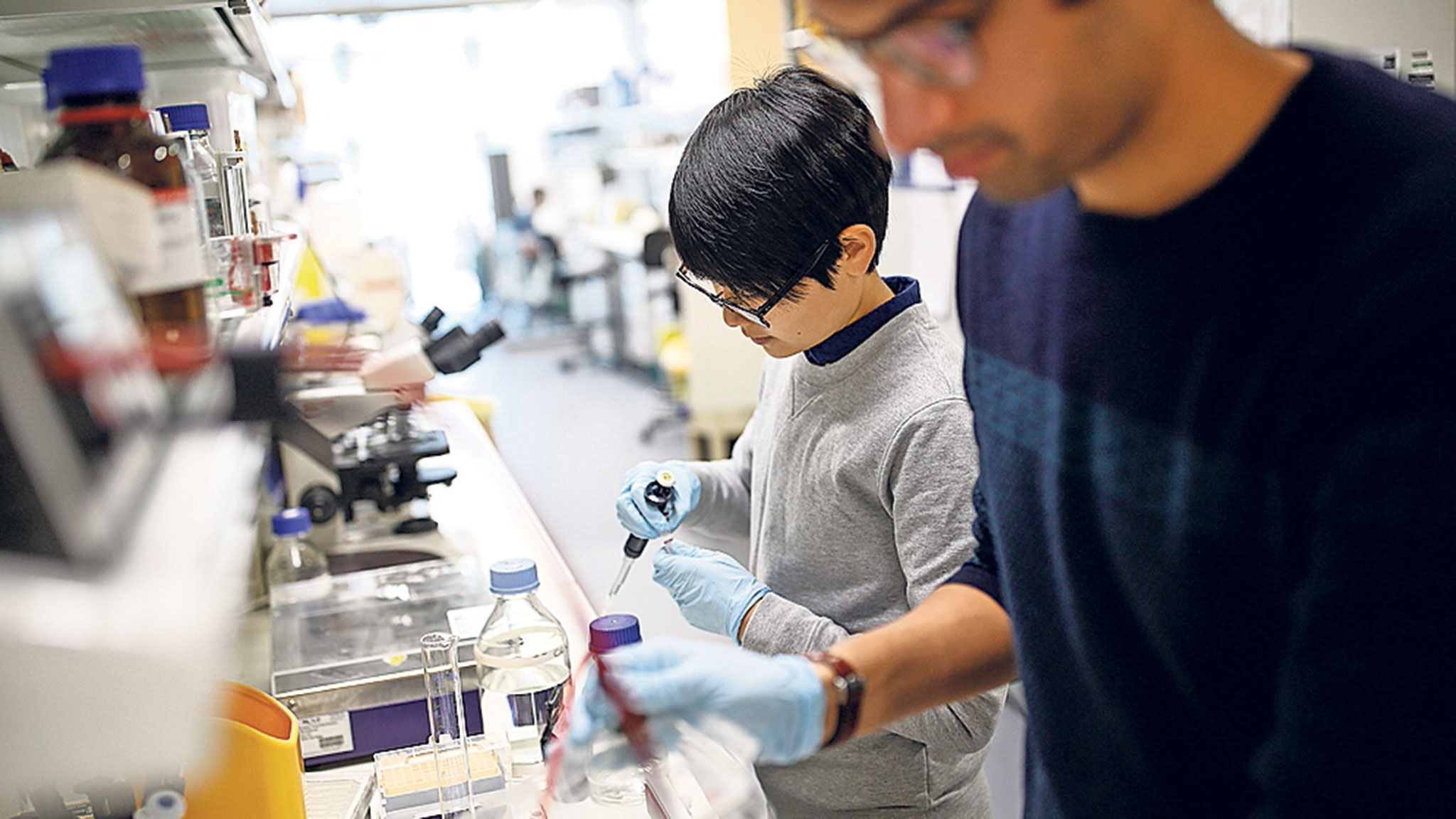 UK steps in to plug science funding gap