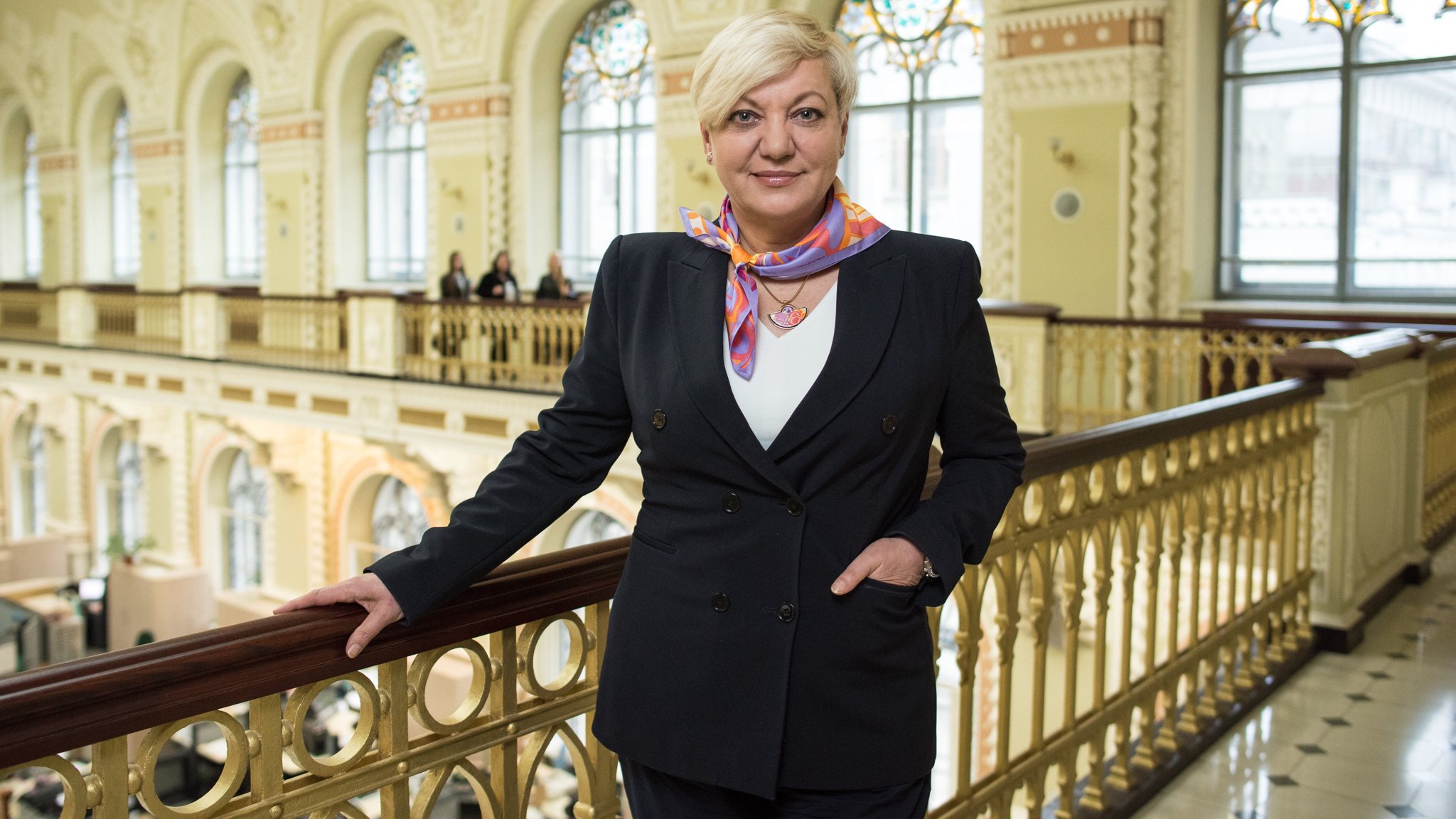 –Valeria Gontareva: Ukraine’s central bank reformer