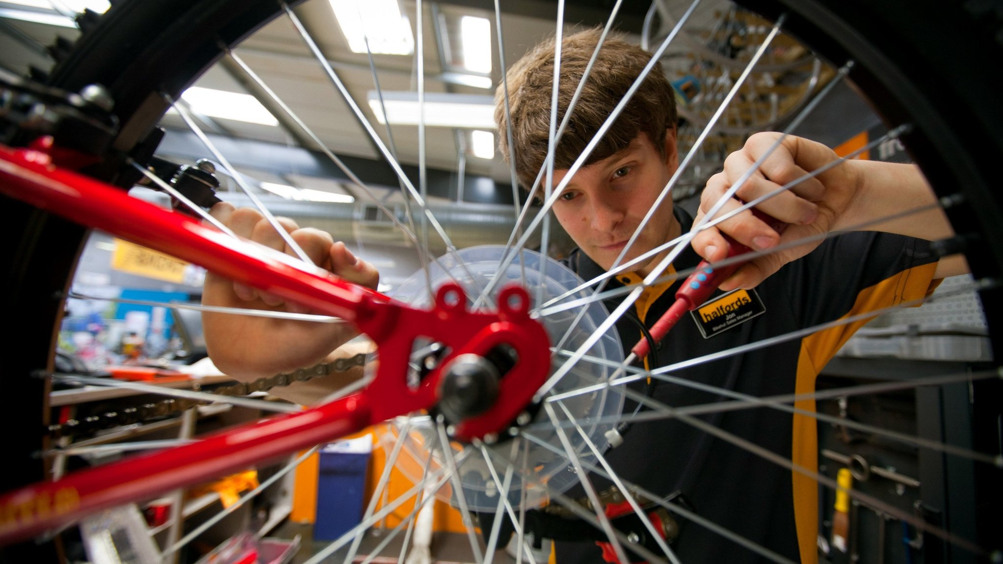 bike spokes halfords