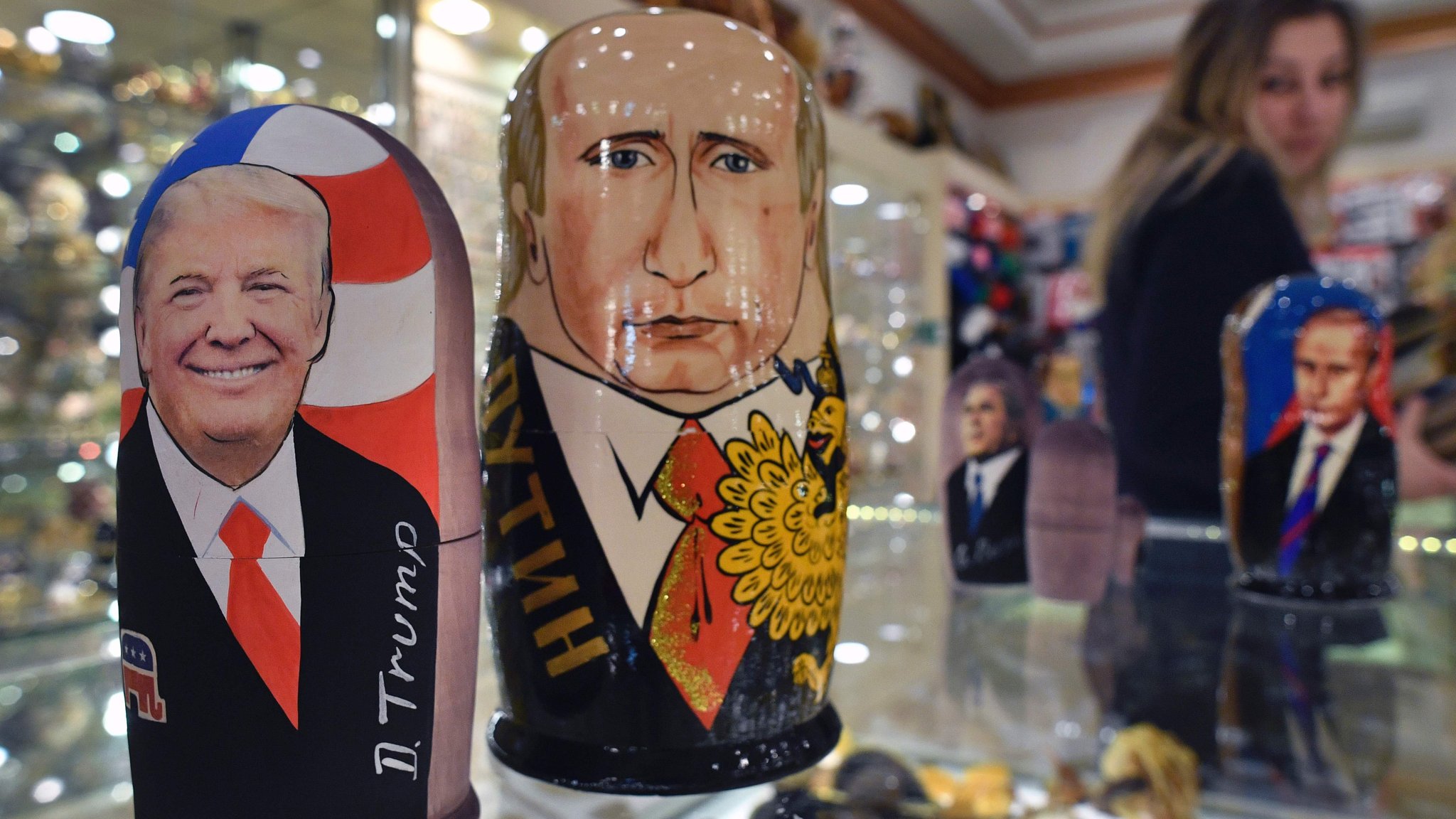 trump russian nesting dolls