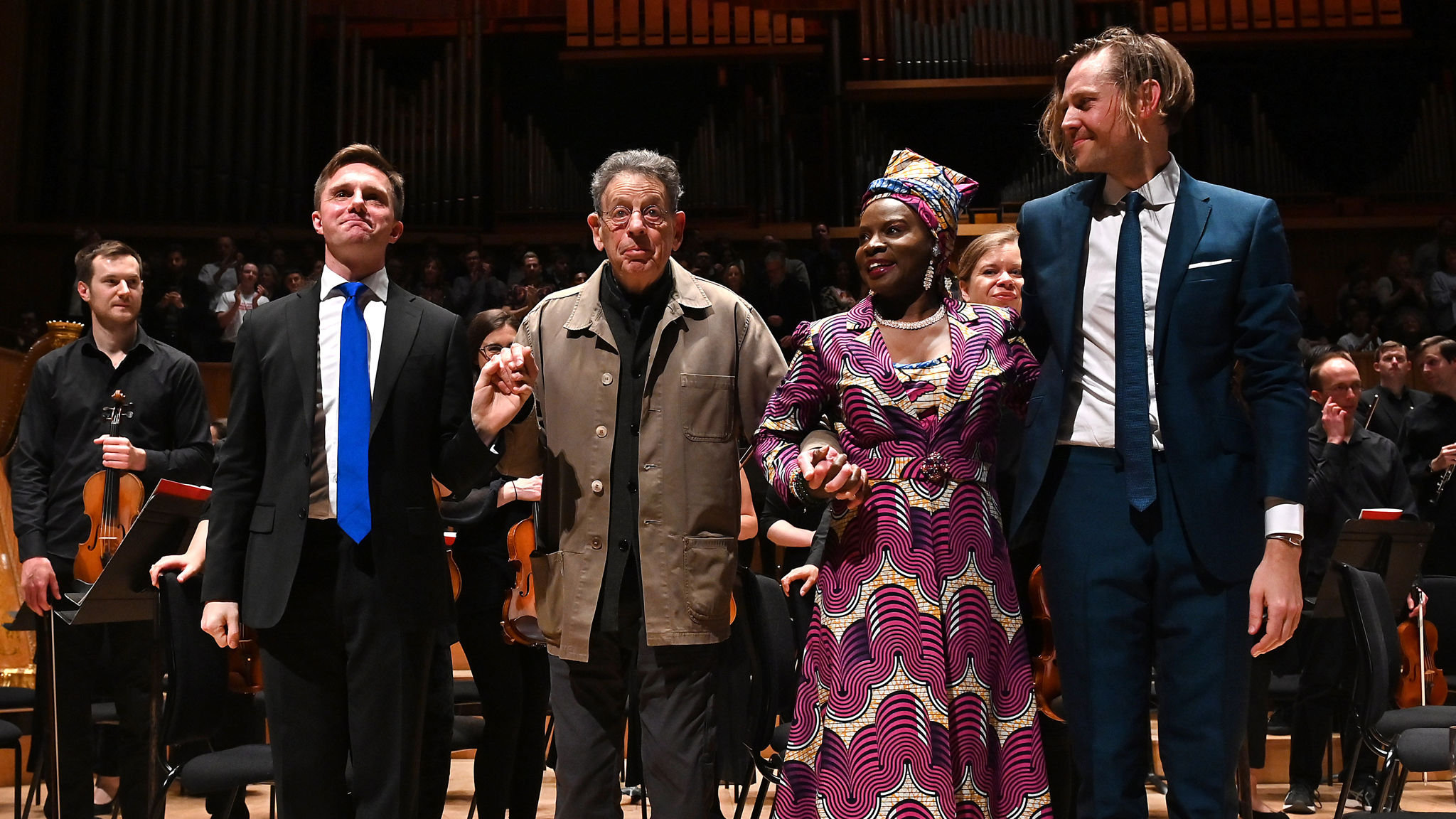 What do you get when you cross David Bowie with Philip Glass, a