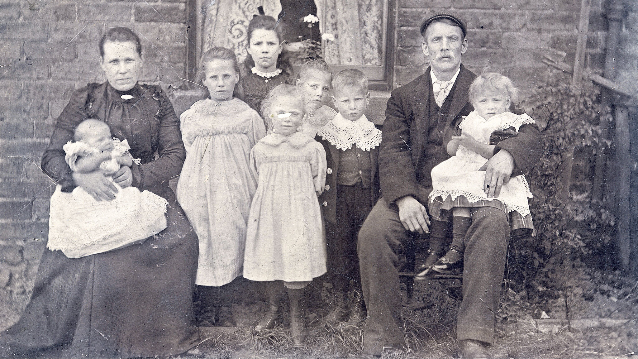 Isaac Edward Brown Family Portrait