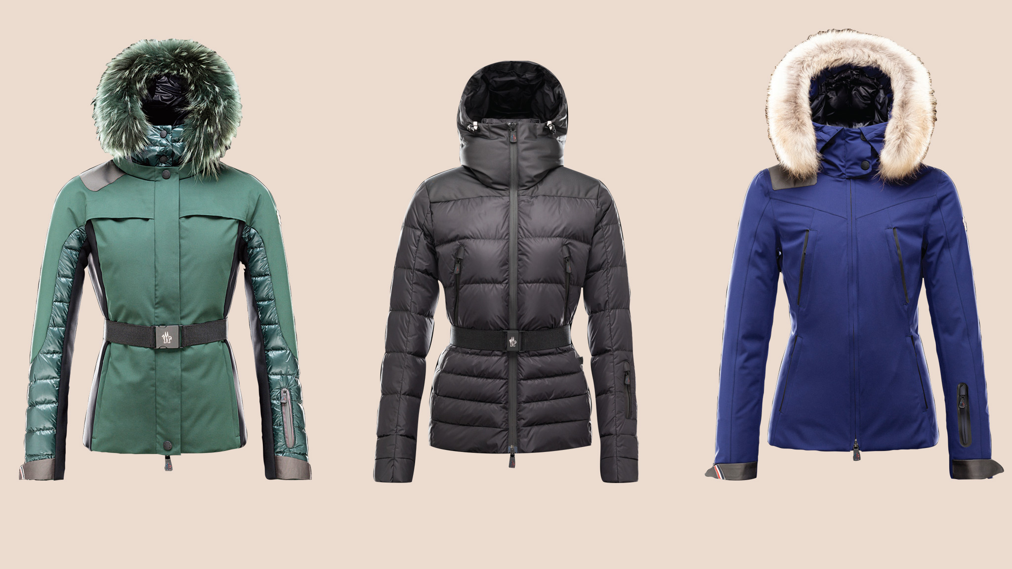 moncler frill jacket