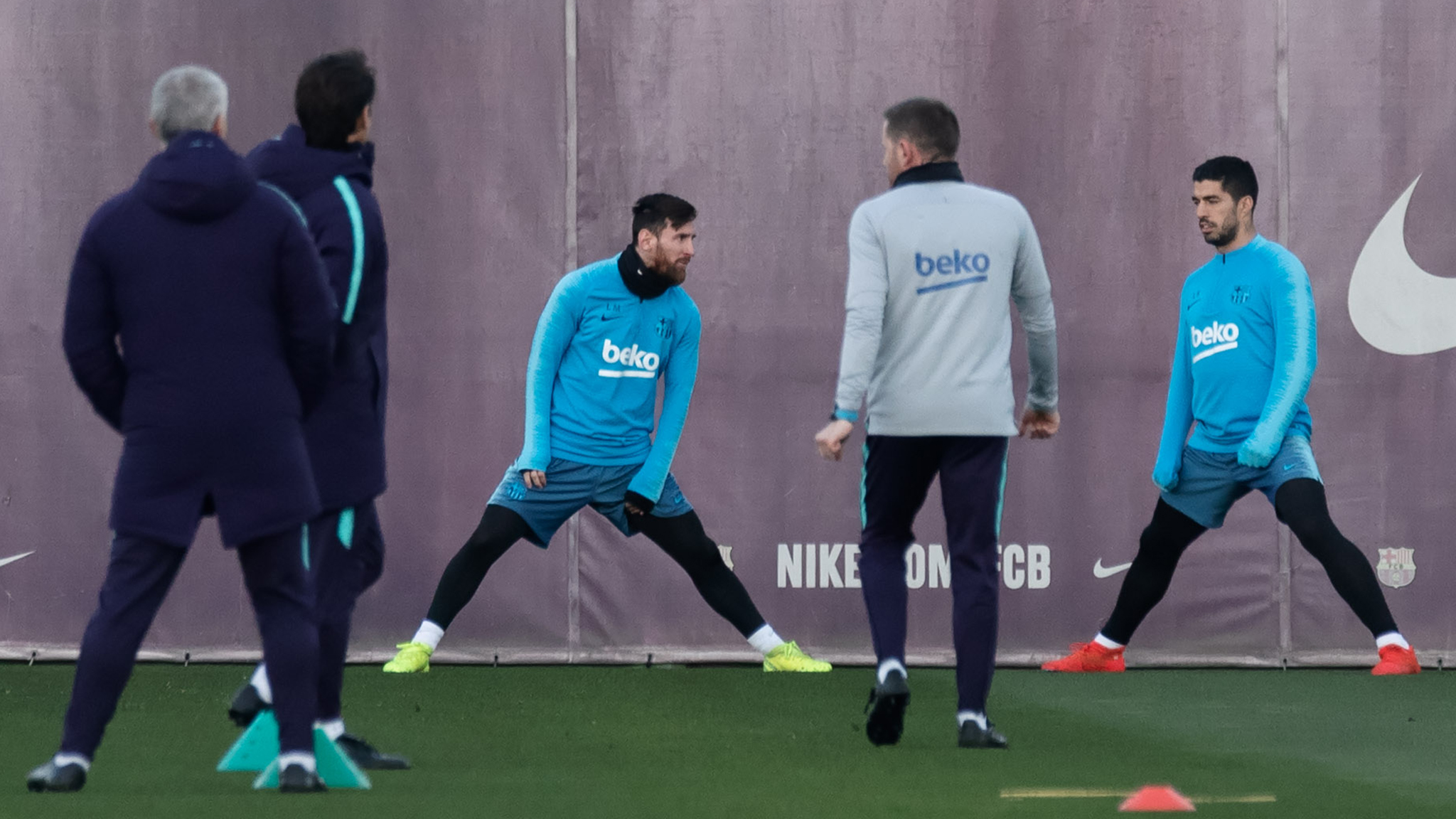 nike barcelona training