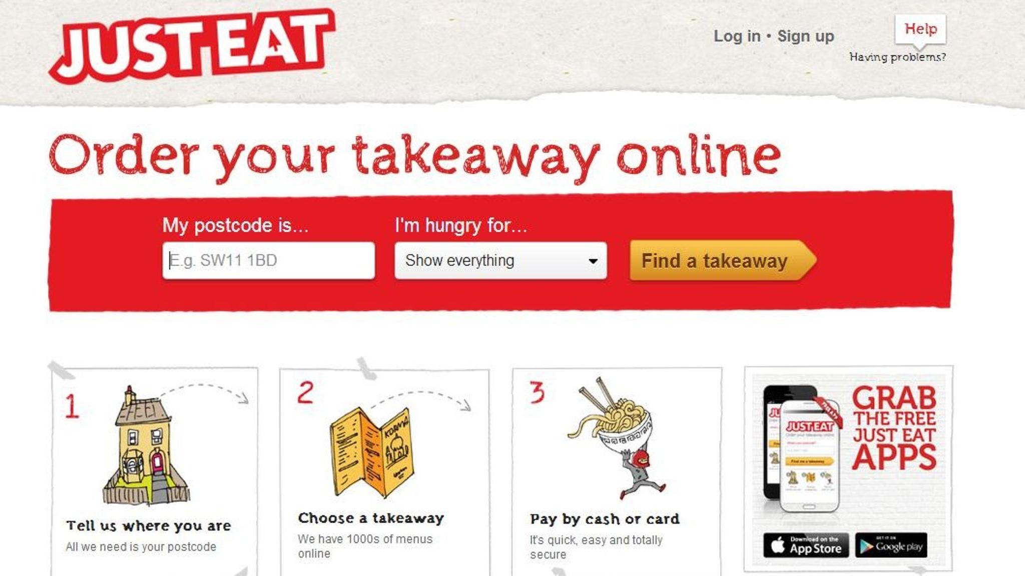 google just eat