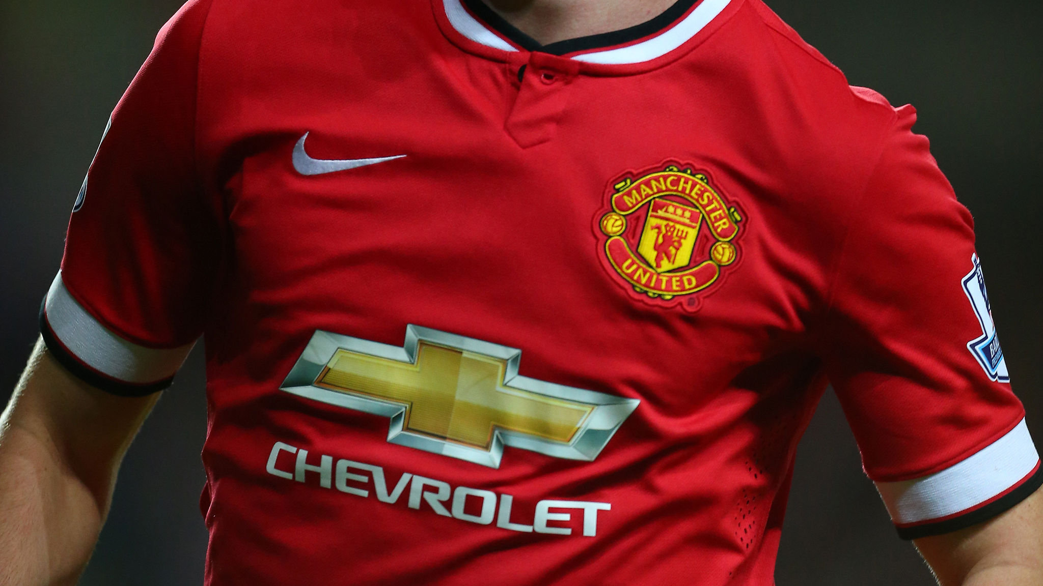 manchester united jersey without chevrolet