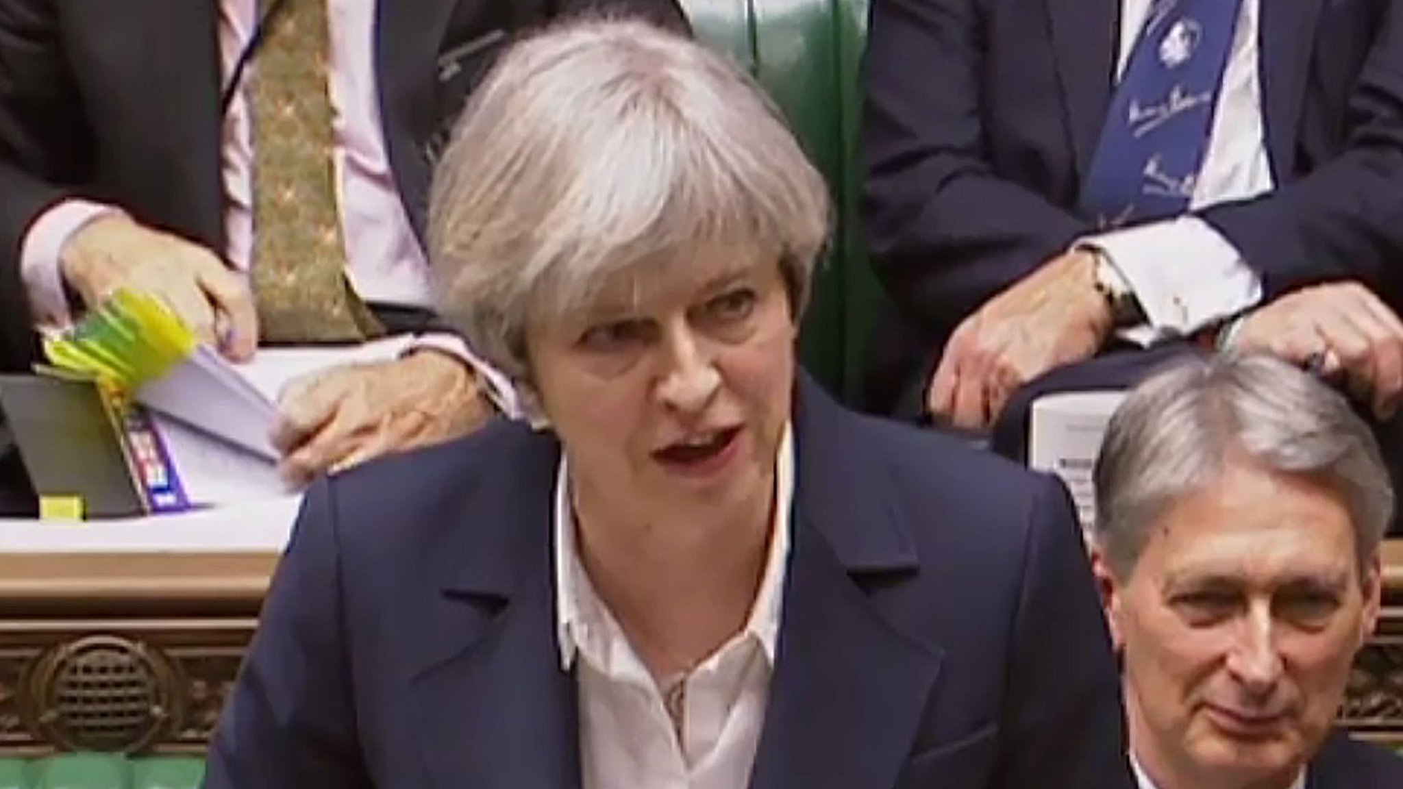 Theresa May eases trigger pull of Article 50