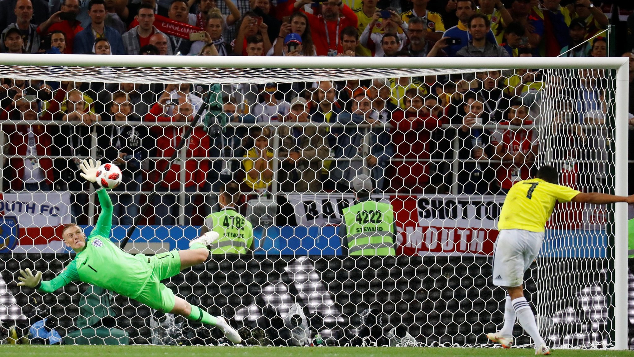 pickford save colombia