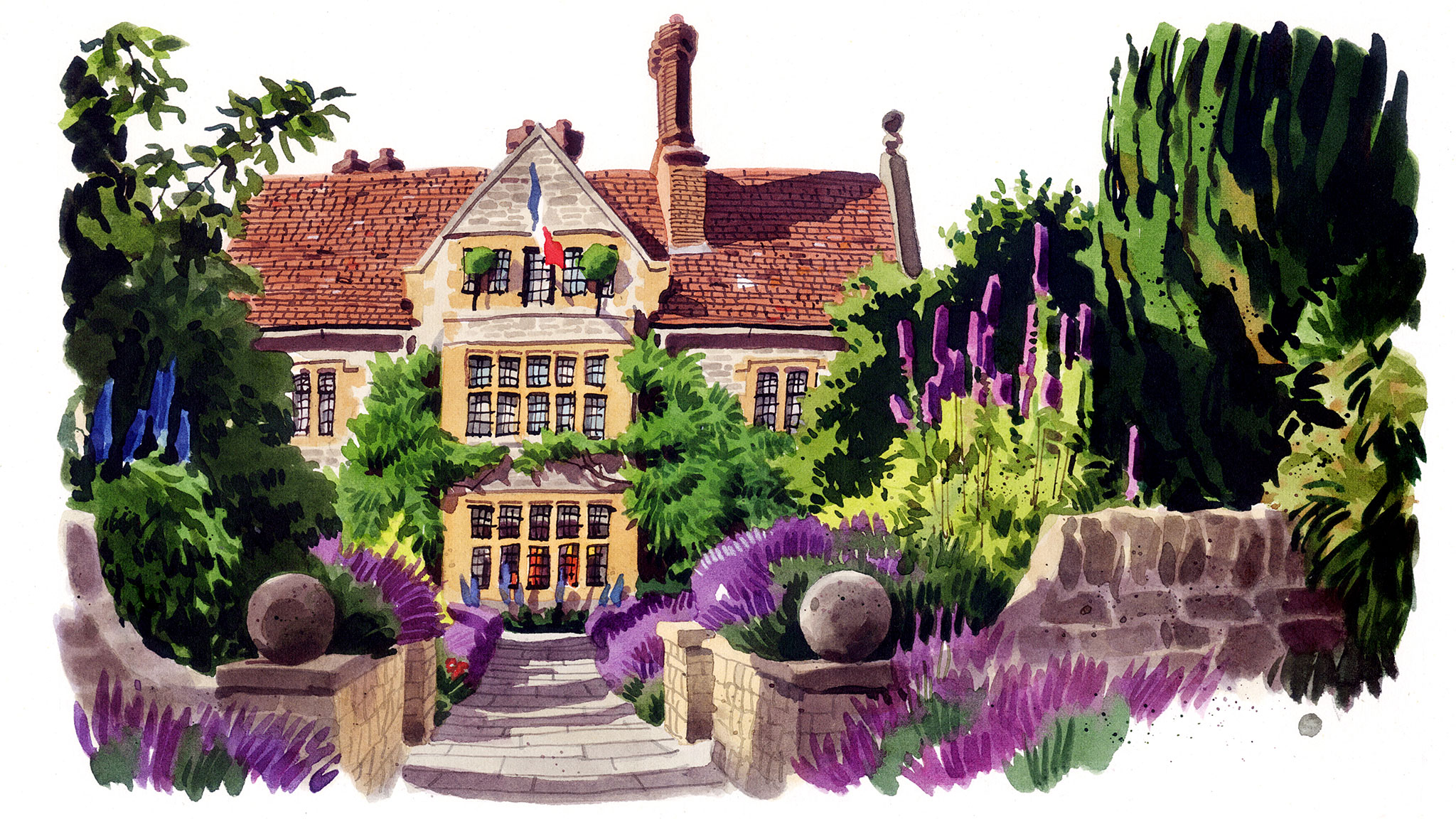 Postcard From Le Manoir Aux Quat Saisons Oxfordshire Financial Times