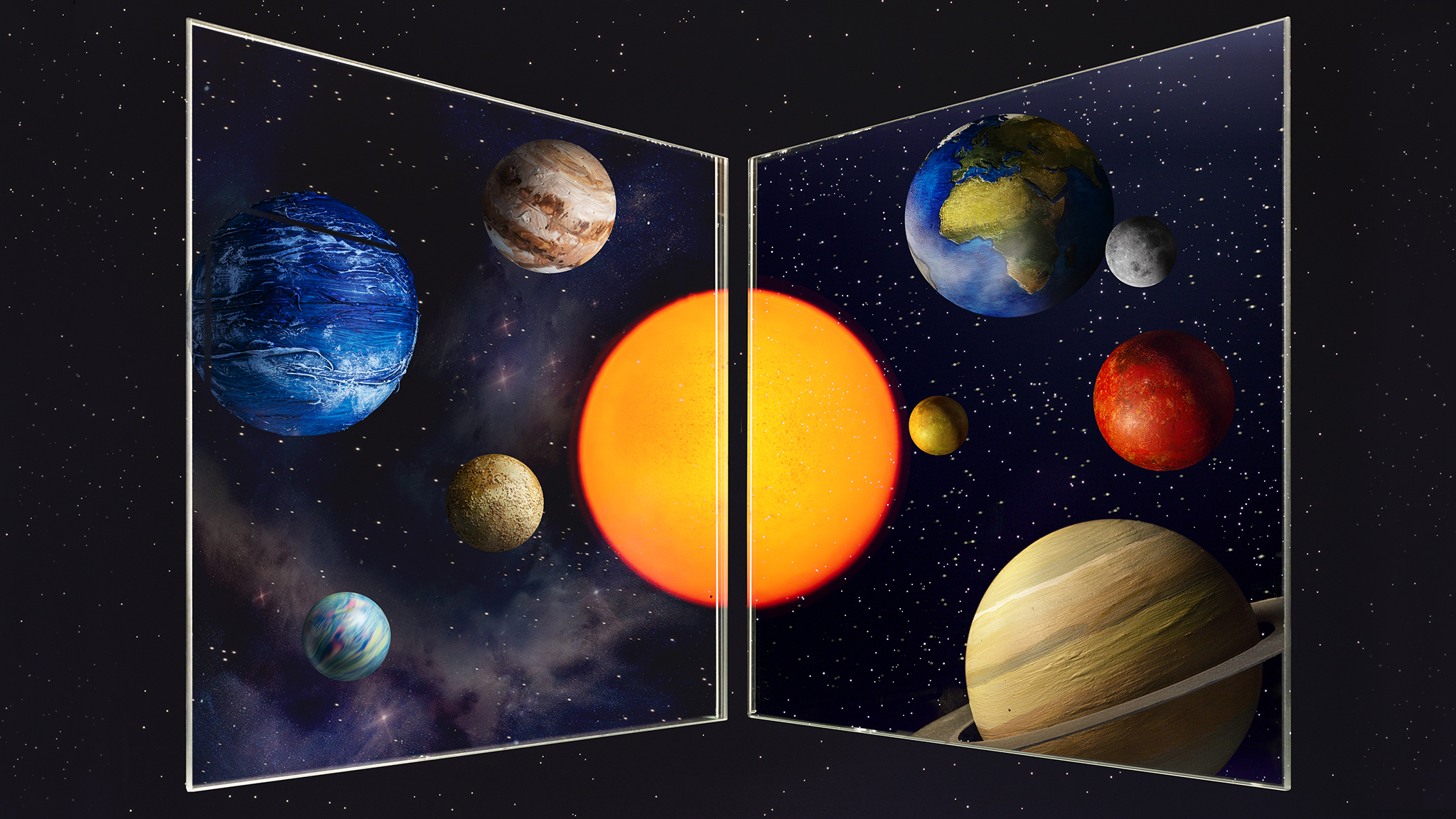 inner and outer planets compare and contrast