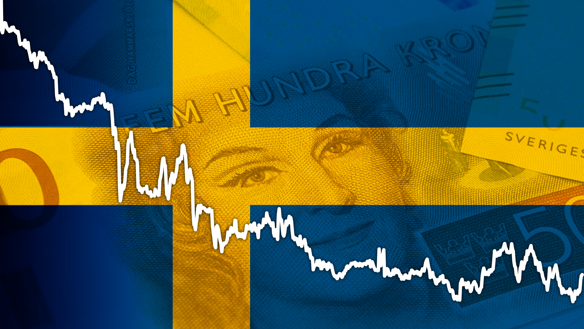 Swedish krona sinks to crisis-era milestone