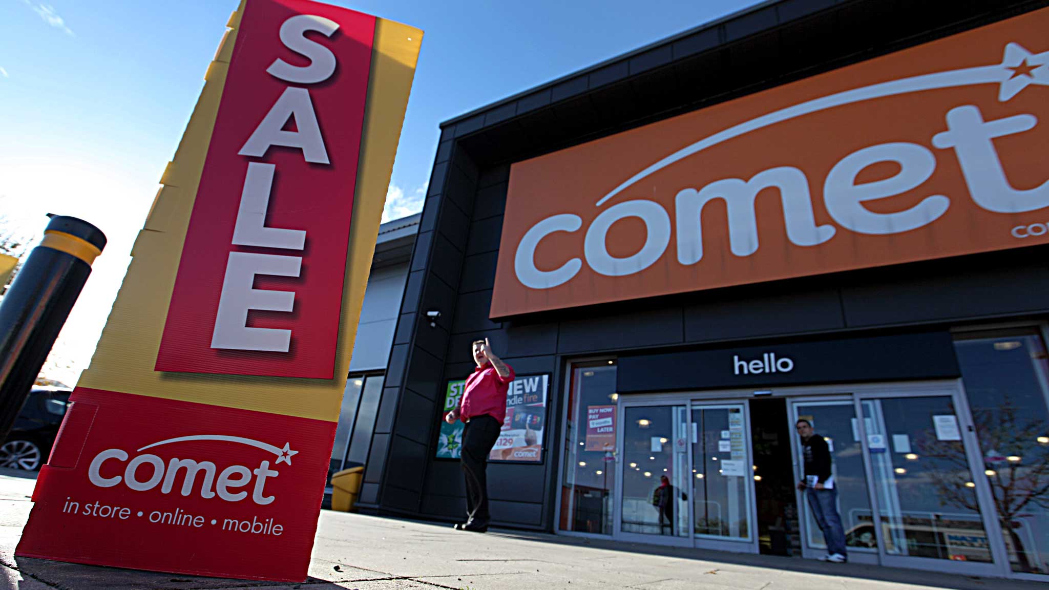 Comet stores set to start closing