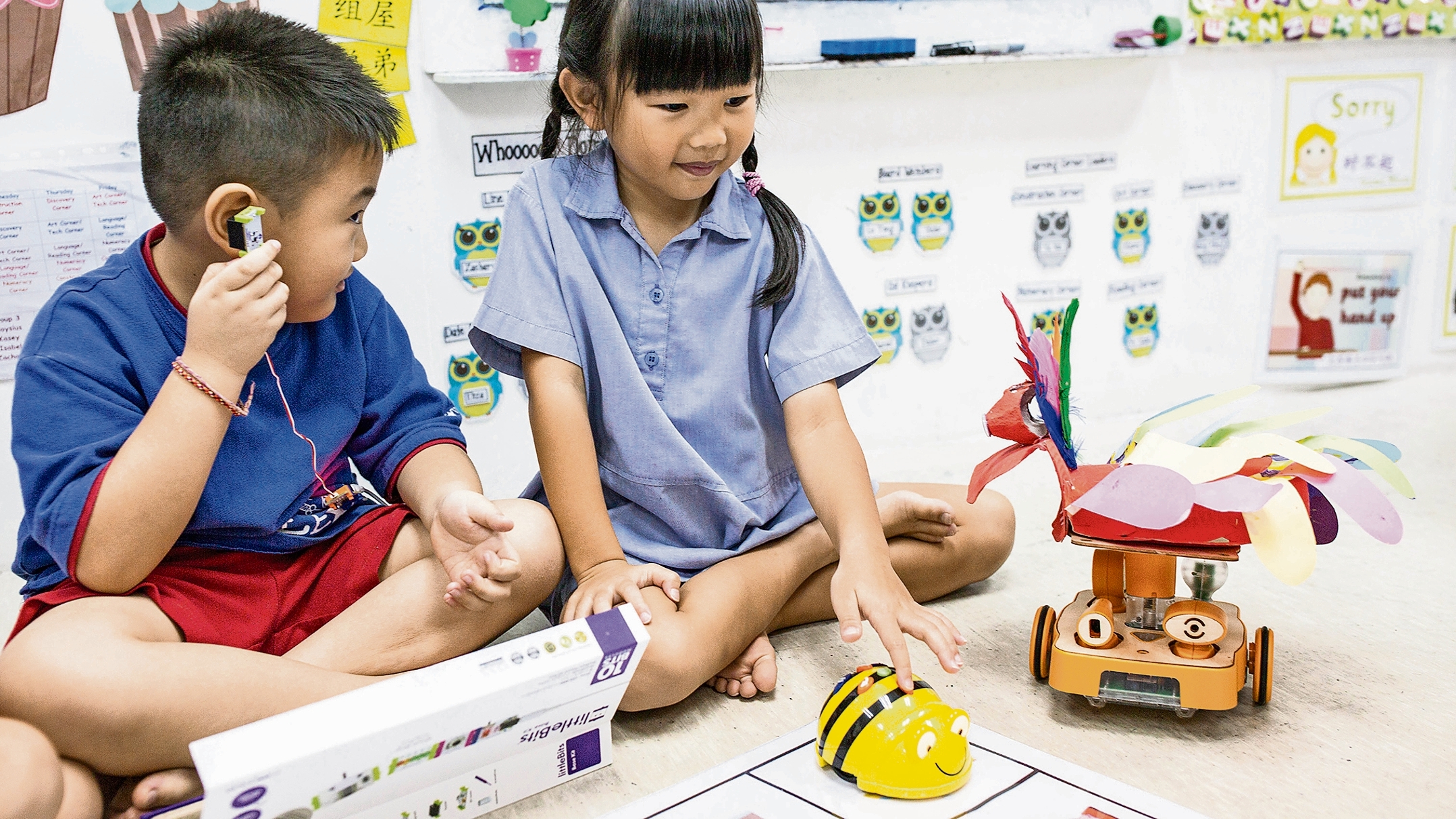 learning robot for toddlers